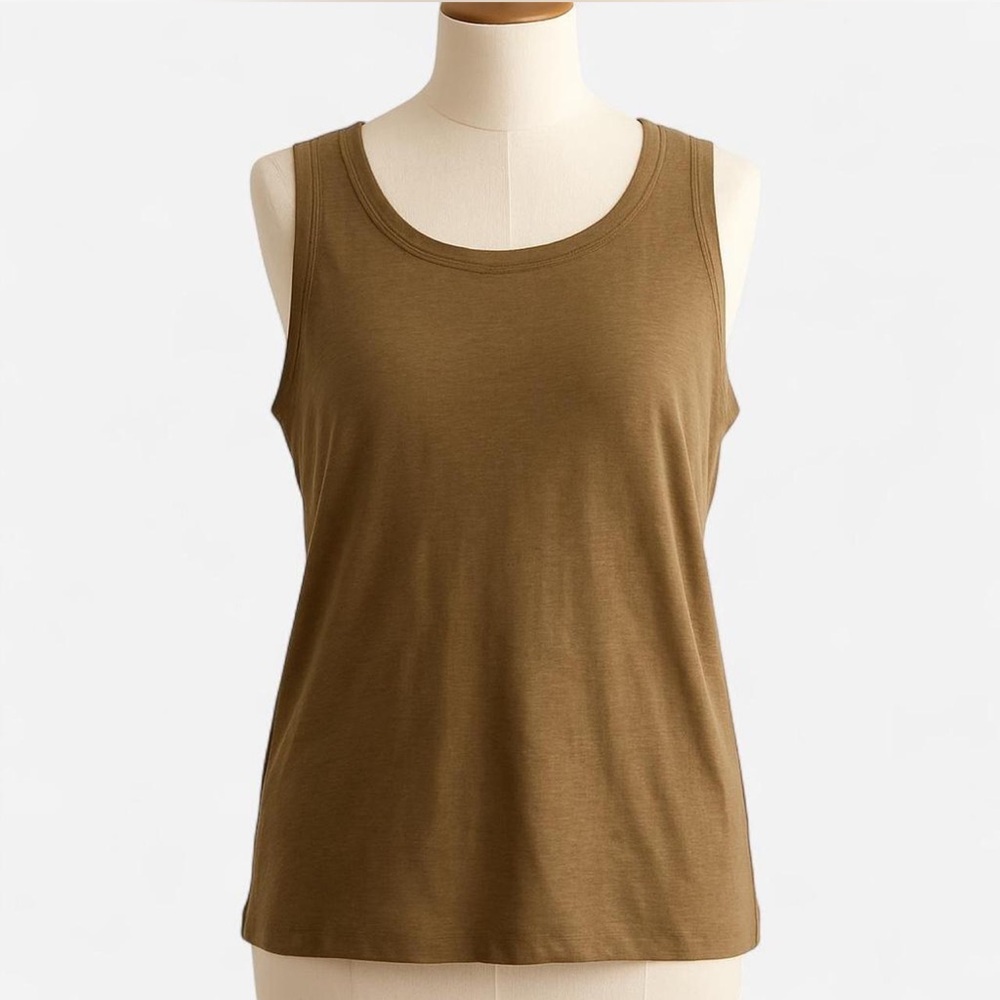 Eileen Fisher Olive Tank Top